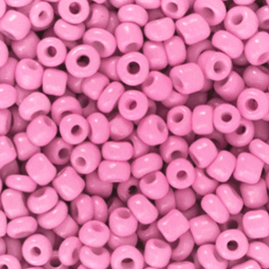 Rocailles 3mm taffy pink, 15 gram